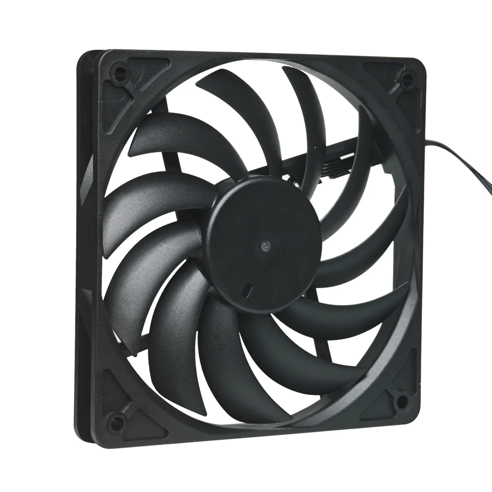12015 Thin Fan 4Pin PWM,2000RPM FDB Bearing,Low noise High Performance Cooling,ITX PC Case Pressure-optimised