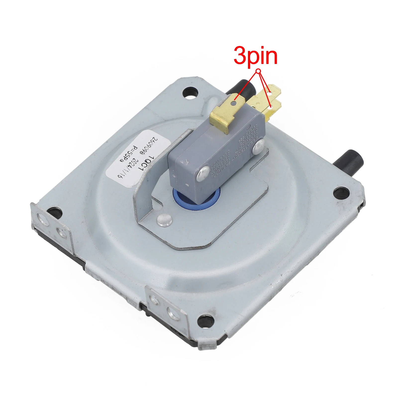 Replacement Air Pressure Switch AC2000V 50Hz 60S Y05 for Strong Exhaust Water Heating Units Operates in Humidity Below 95%