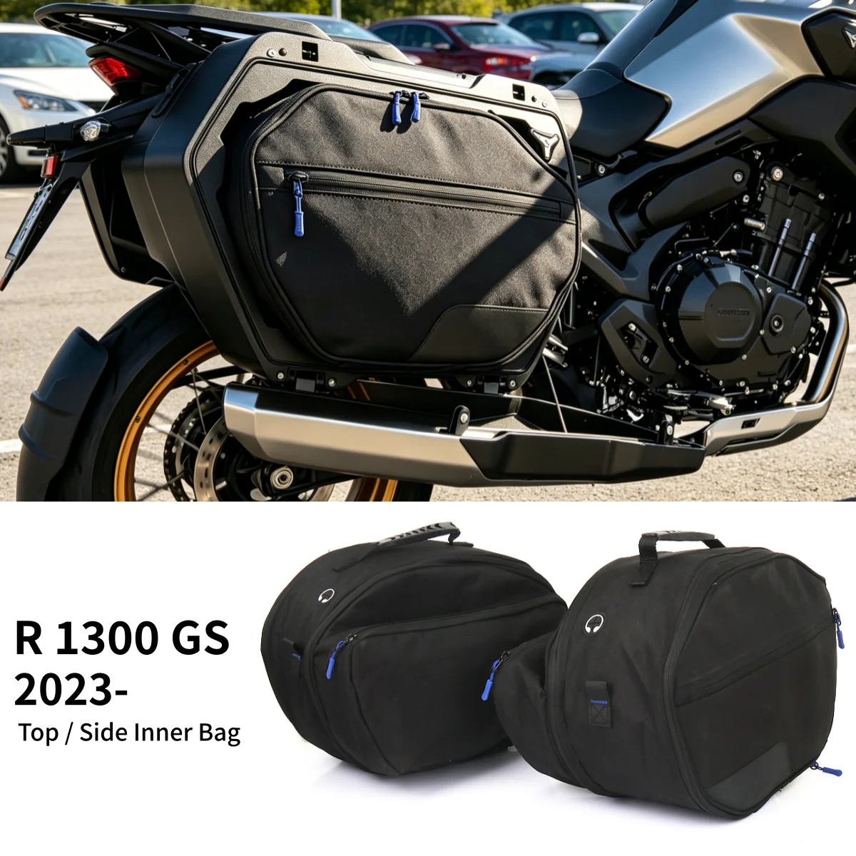 

Внутренняя сумка для мотоцикла R 1300 GS, расширяемая верхняя сумка-кофр, боковая сумка для BMW R1300GS GS1300, сумки для инструментов, водонепроницаемый набор инструментов