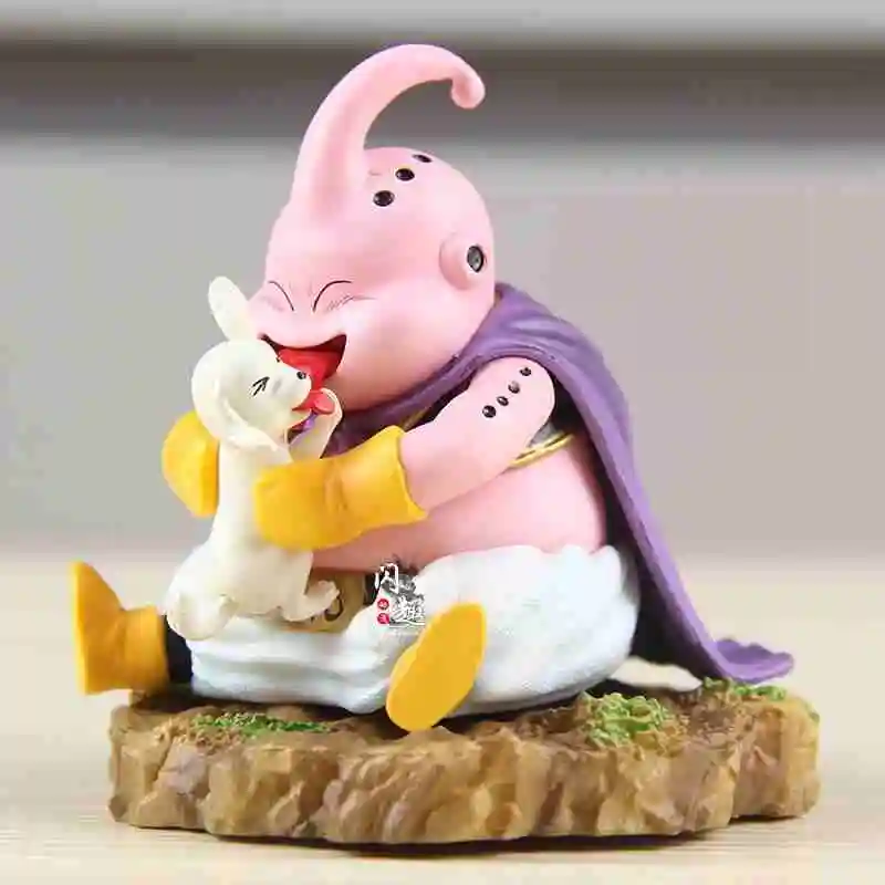 Not Original 9cm Dragon Ball Licking Dog Majin Buu Q Version
