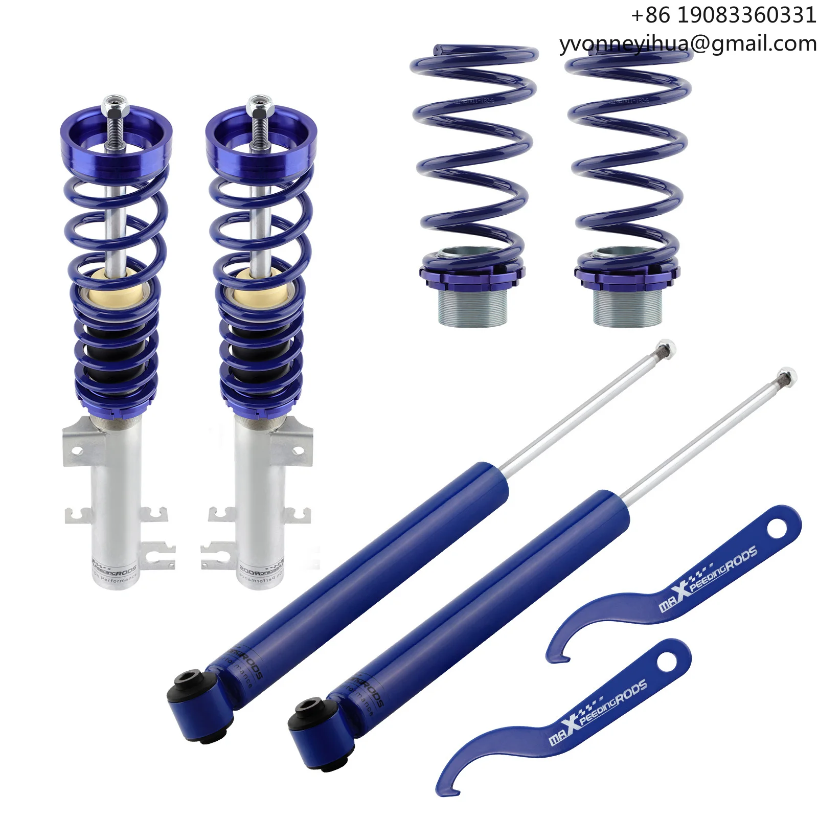 

MaXpeedingrods Coilovers Suspension Shock Absorber for Fiat Abarth Grande Punto Evo