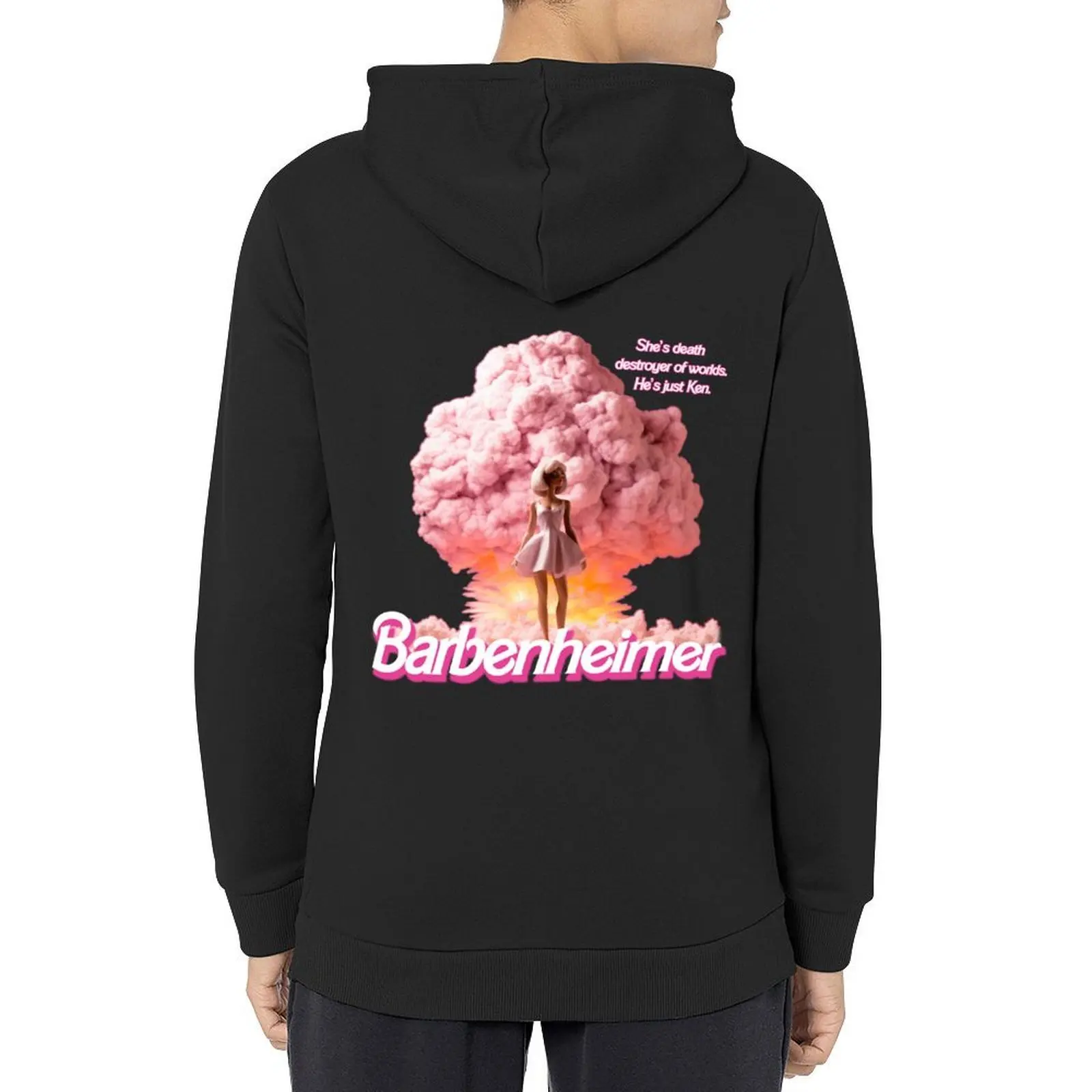 Barbenheimer Hoodie men's clothing blouse mens clothing men's clothes autumn hoodie