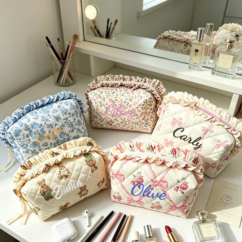 자수 맞춤 제작/일반 버전의 퀼팅된 마름모 모양 화장품 - Embroidery Quilting 리뷰 및 가격