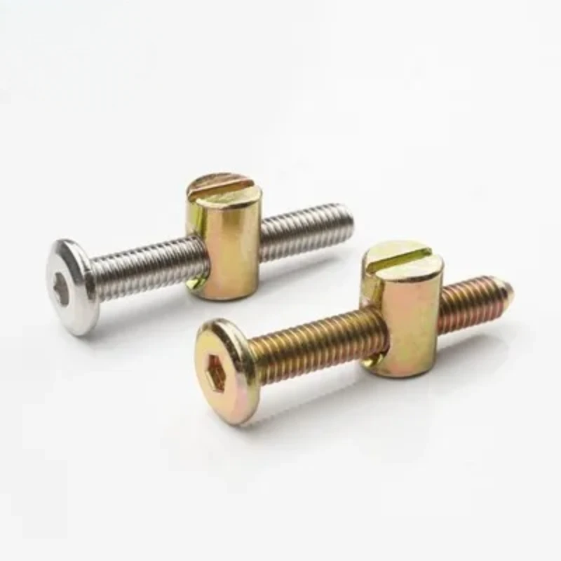 M6 M8 Two-in-One Connecting Hammer Nut, Horizontal Hole Screw Woodworking Tools