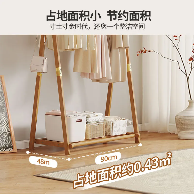 Cabide simples, cabide de chão, cabide de saco de quarto doméstico