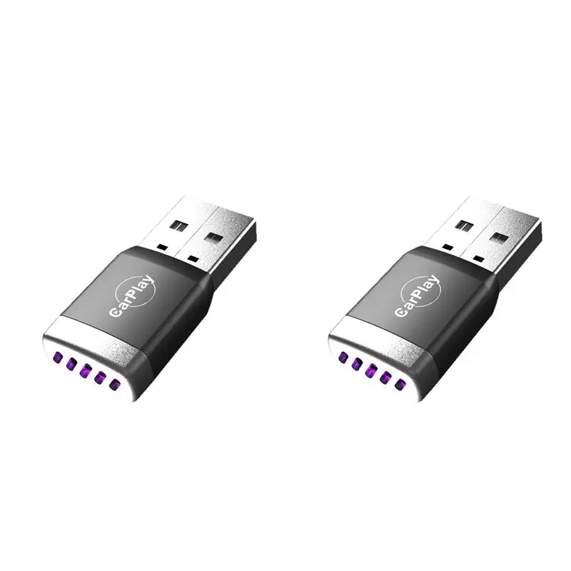 

Беспроводной адаптер Carplay B03B-2X для Android Auto, преобразователь USB-кабеля в беспроводной Carplay, Plug & Play, автоматическое подключение для автомобилей
