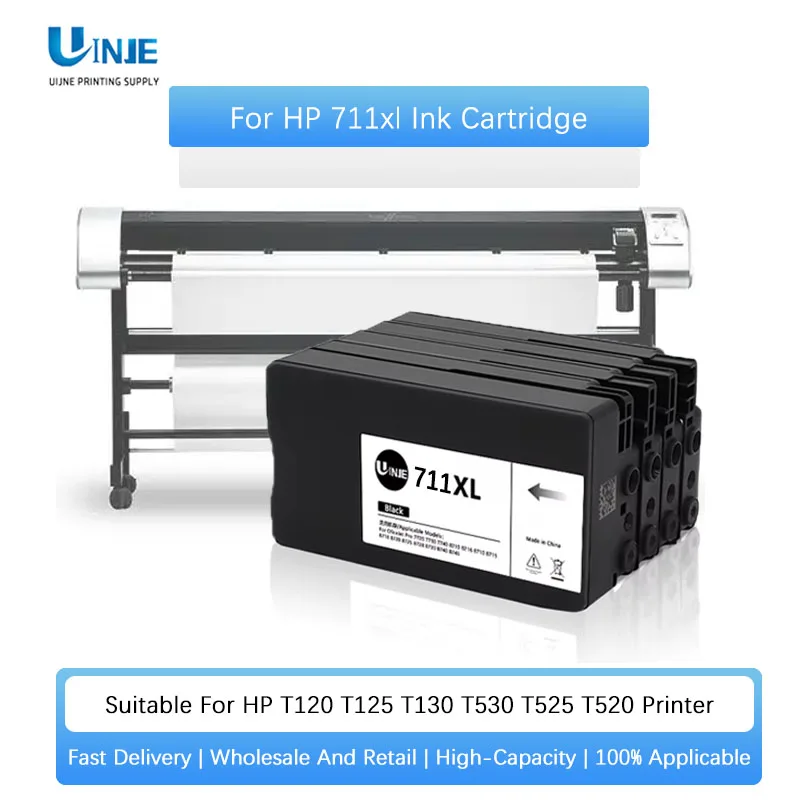 

711XL For HP 711 XL Ink Cartridge Compatible For HP DesignJet T120 T520 T530 Printer hp 711 ink