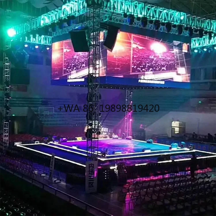 Customizable Indoor P2.976 500*500Mm Rental Price Display Screen Panel Pixel Pitch Outdoor Led Panel Stage Led Screen for Concer
