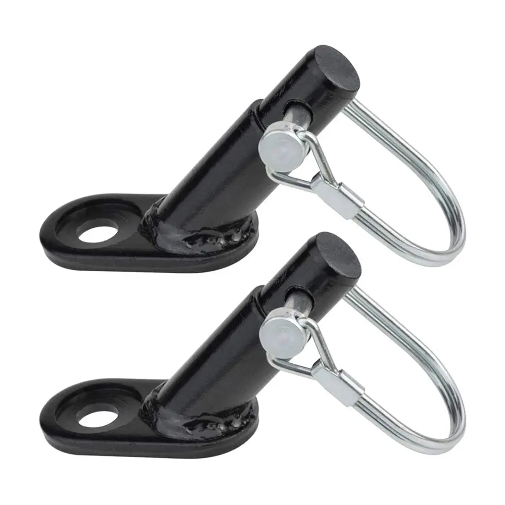 Pack of 2 Bicycle Trailer Coupler Attachment Hitch Model Linker Portable Universal Cycling Towing Reusable Connector