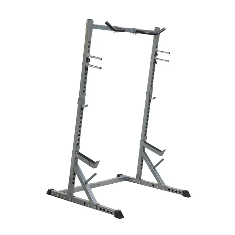 

Exercise Squat Power Rack Barbell Stand with Pull Up Bar Newly