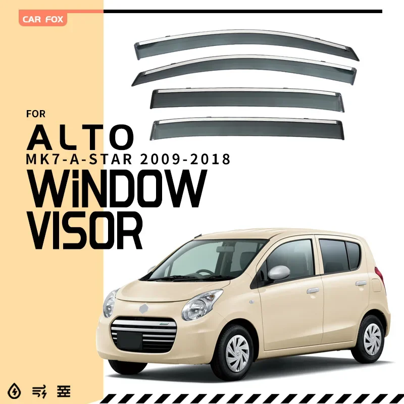 

Car Accessories For ALTO K10 800 A-Star Window Visor Weather Shield Side Window Deflector Car Windshield Weather Shield