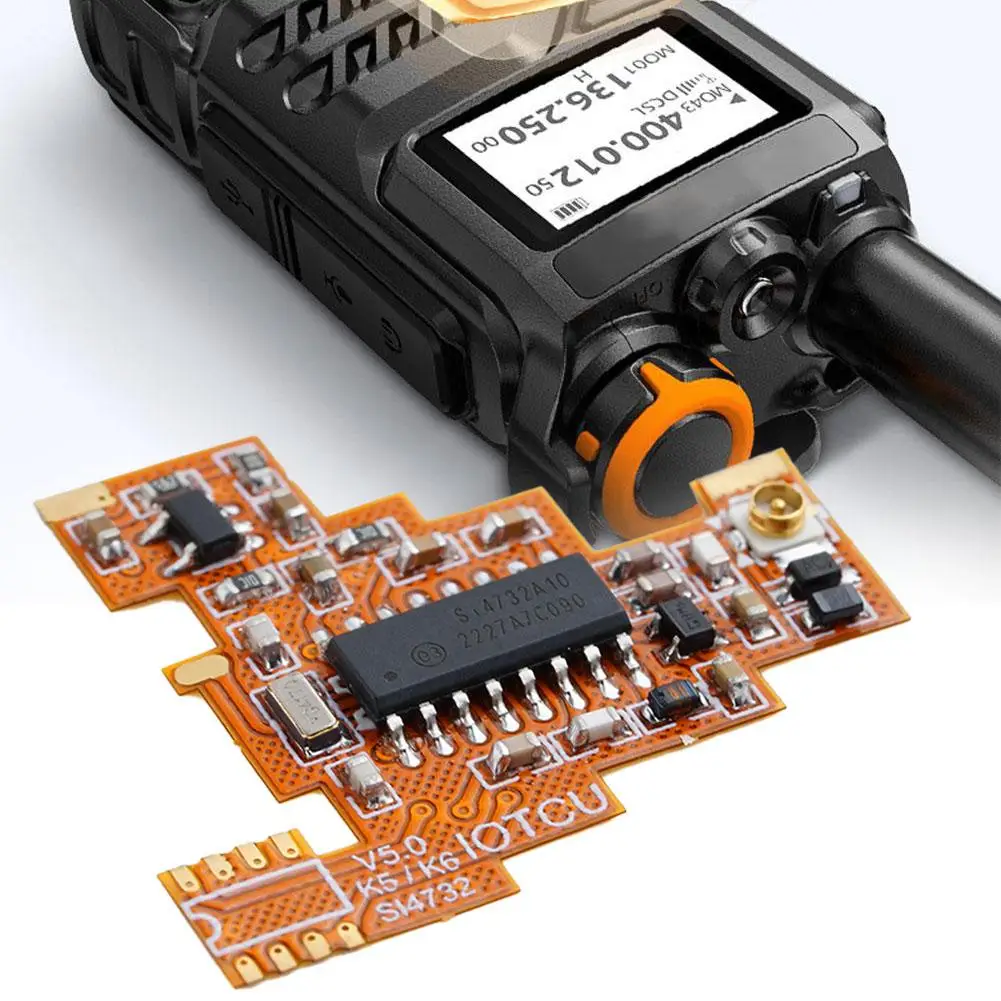 Walkie-Talkie-Modifikation karte für Quan sheng UV K5/K6 Doppelfilter-Empfänger modul mit s14732 Soft Board FPC-Zubehör T9x7