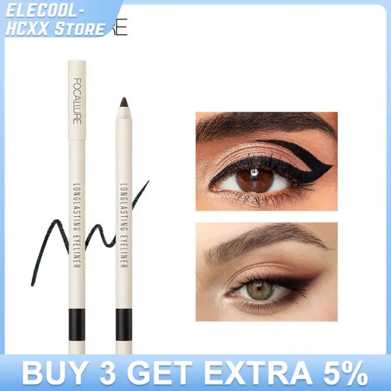 FOCALLURE Eyeliner Gel Pencil Waterproof Eyeliner Smooth Easy To Use High Pigment Professional Lasting Eyes Cosmetic Makeup