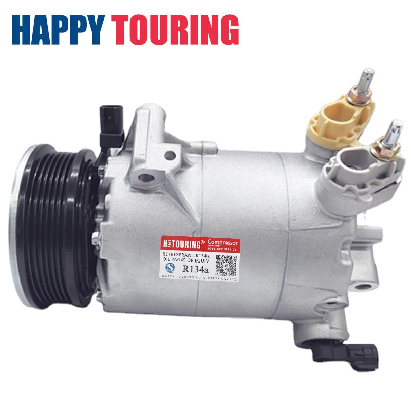 Compressor de Ar Condicionado VS16 para Ford Focus CB8 2011-2015 FWD CV6119D629FB CV6119D629FC CV6119D629FD 2414013 2100870 DV61-19D629-F2A