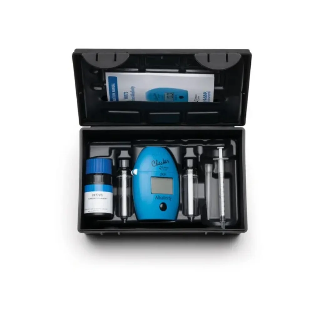 Itália HANNA Novo e Original HI772 Colorímetro de alcalinidade de aquário de água salgada (dKH) Verificador HC