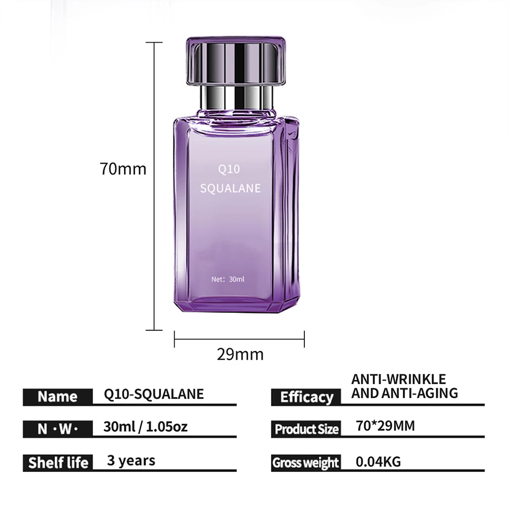 زيت مصل الوجه روز سكوالان لإصلاح ترطيب وترطيب ومغذي زيت الوجه النباتي للعناية التجميلية النسائية #6