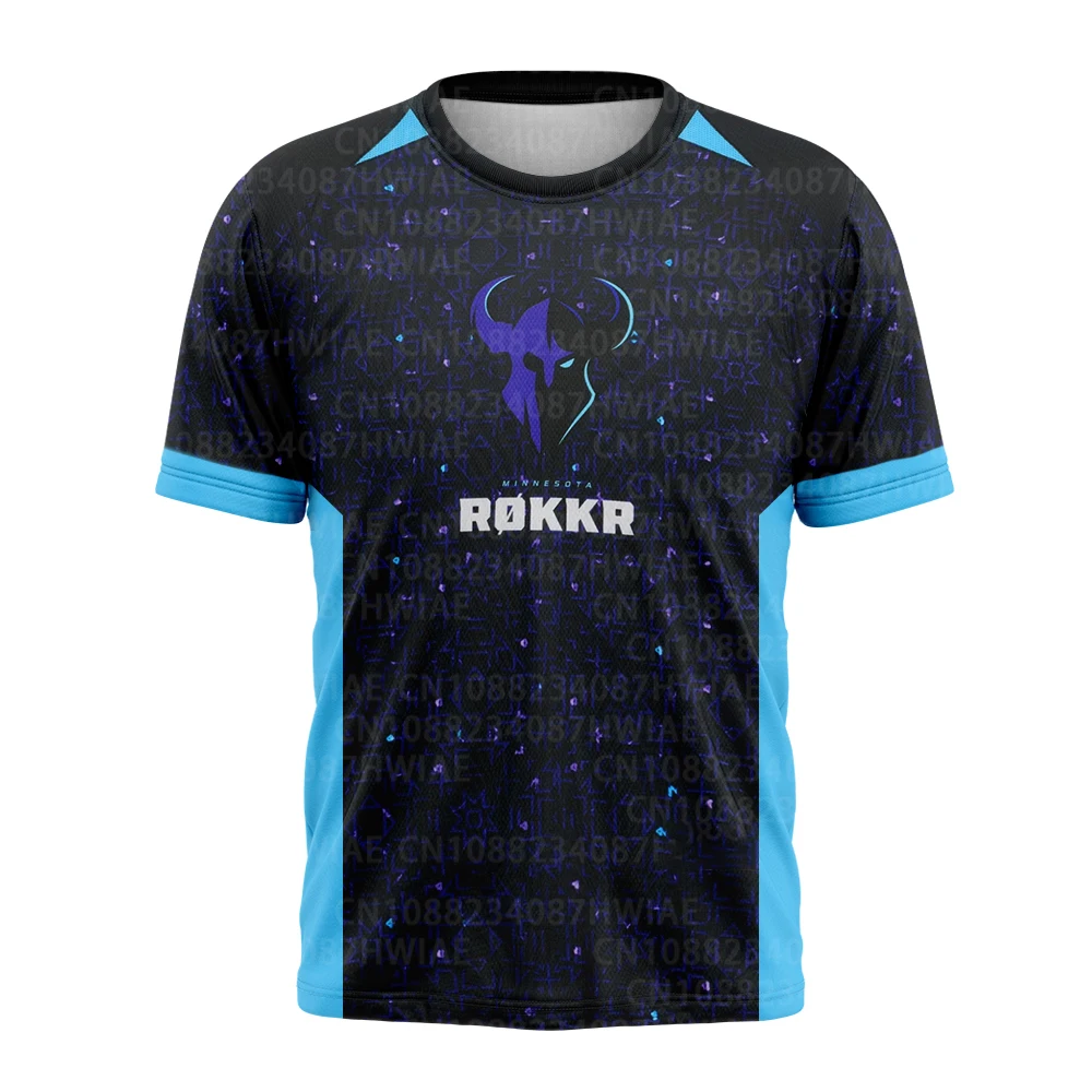 

2025 Call of Duty League Team T-shirt Men Rokkr FAZE Royal Ravens Guerrilla Subbliners Game Comfortable and Breathable