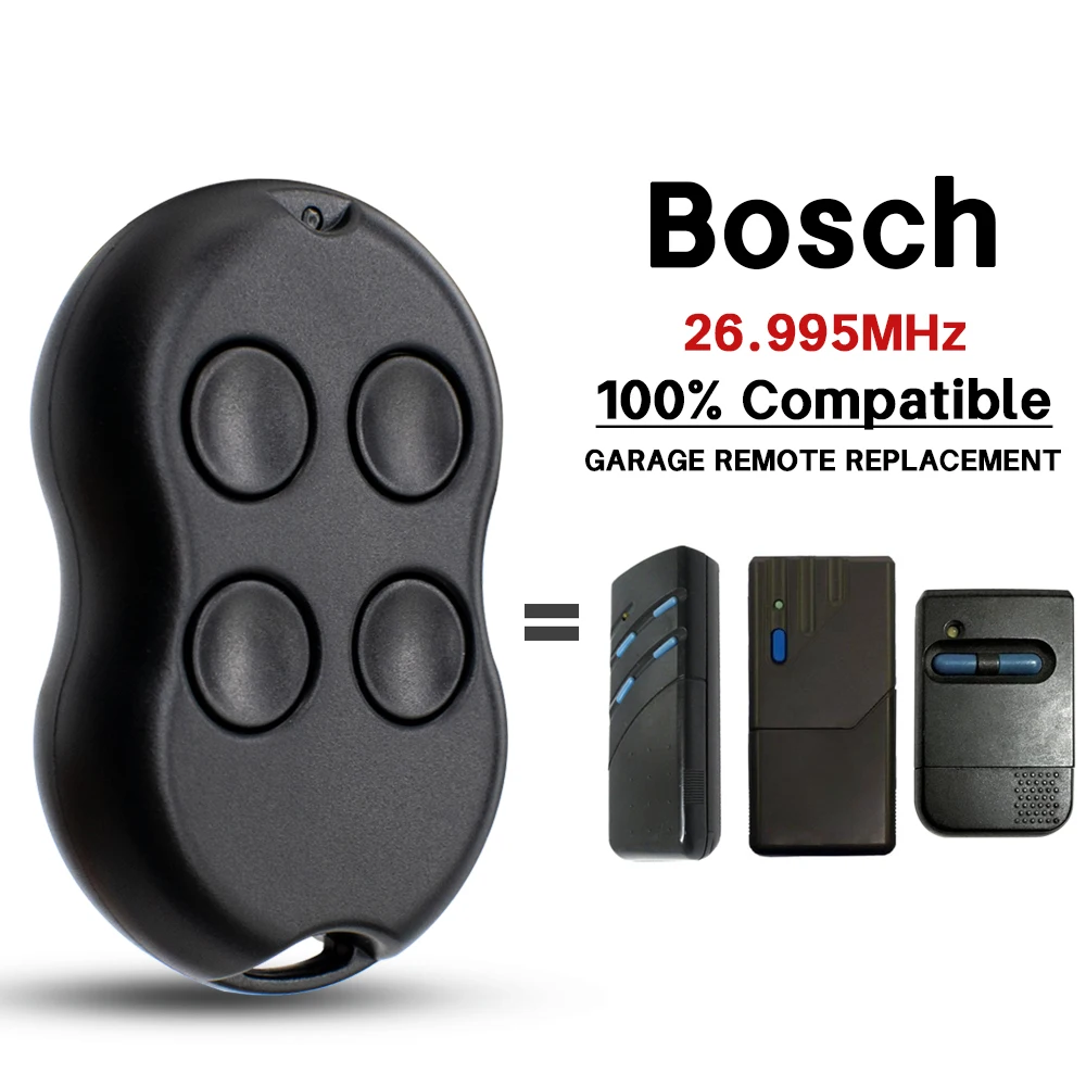 For Bosch 26.995mhz Rolling code Garage Door Remote Control BOSCH 26.995 Transmitter Gate Keyfob