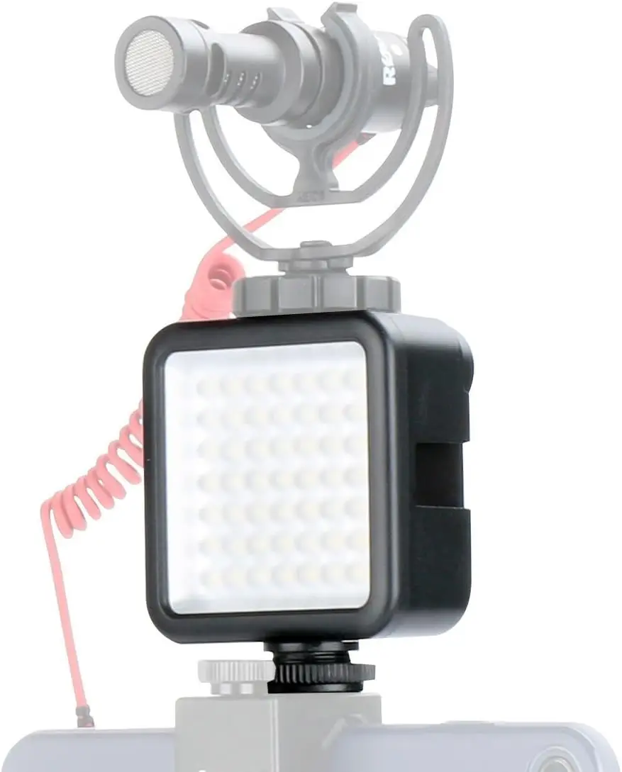 Ultra Bright LED Video Light - LED 49 Dimmable High Power Panel Video Light for DJI Ronin S SC OSMO Mobile 3 2 Zhiyun WEEBILL Sm