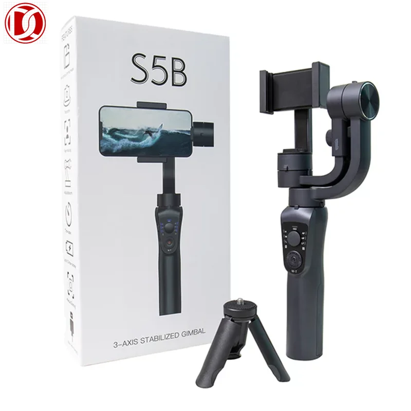 

Original 3 Axis Gimbal Handheld Gimbal S5B Camera Stabilizer Tripod Face Tracking Selfie Stick S5B Gimbal Stabilizer