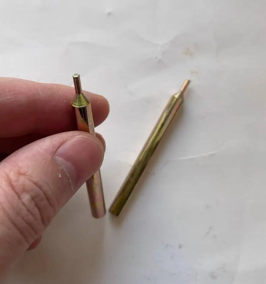 26 Piece/Set Gemstone Measuring Stick Set 6MM Diameter 65MM Length High Precision Carbon Steel Gemstone Facet Grinding Tool