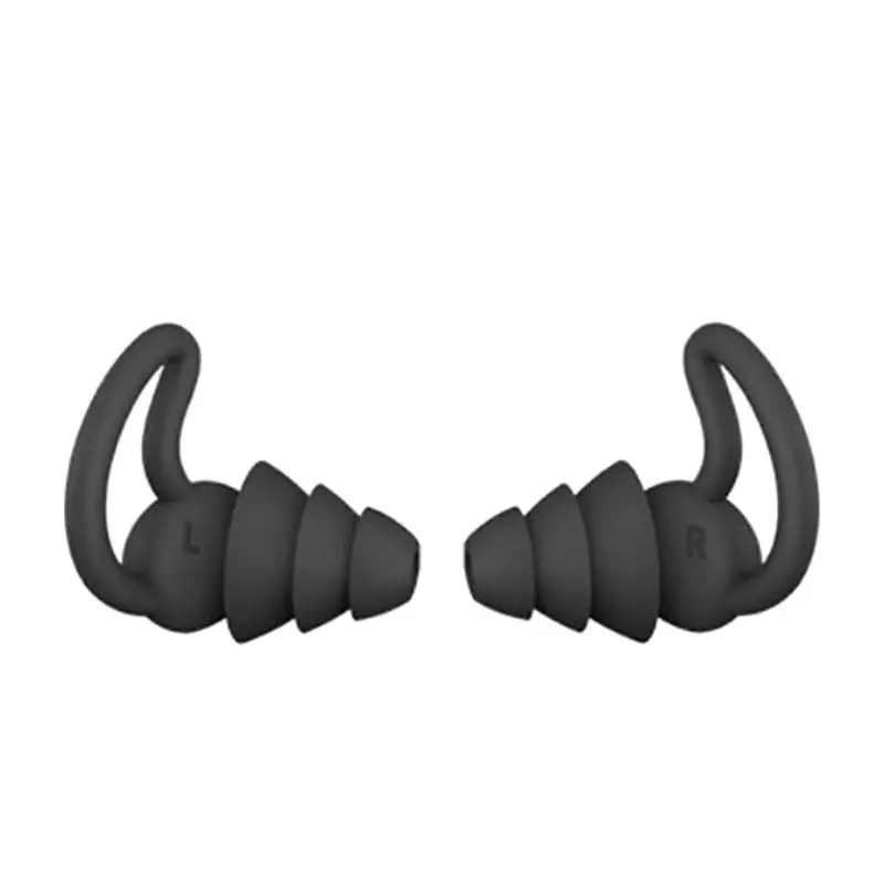 2X Stille Ruisonderdrukking Oordopjes Zacht Herbruikbaar Gehoor voor Bescherming voor Vrouwen