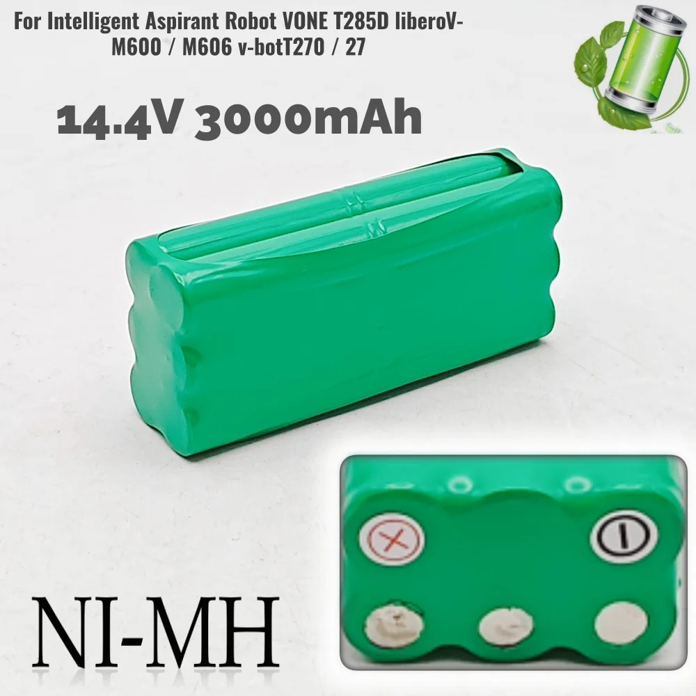 

Ni-MH аккумуляторная батарея AA 14,4 В 3 Ач ДЛЯ интеллектуального подметального робота Papago S30C VONE T285D liberoV-M600/M606 v-botT270/27