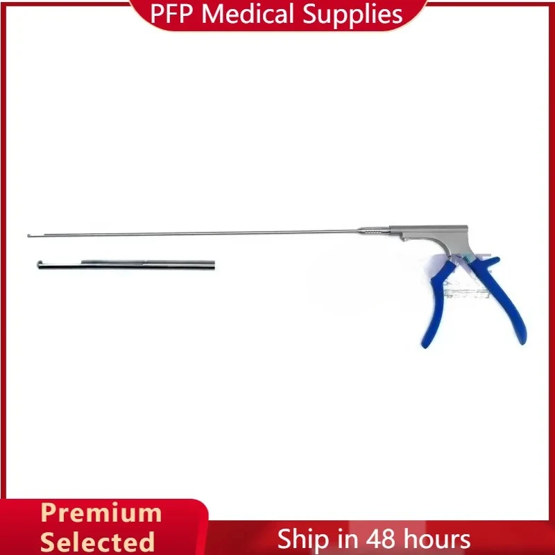 AP07 for Spinal Endoscopy Rongeur 5.5x260mm Head Width 3.5mm Rotatable 40 Degree Cut 10mm Interlaminar Spine