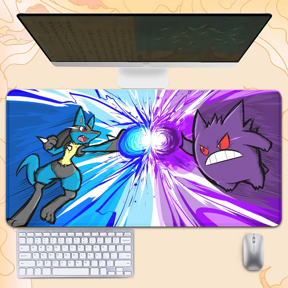 

Large Mouse Pad , P-Pikachuus Washable Non-slip Rubber Office And Gaming Computer Desktop Mat ,Desk Pad ,Computer Accessories