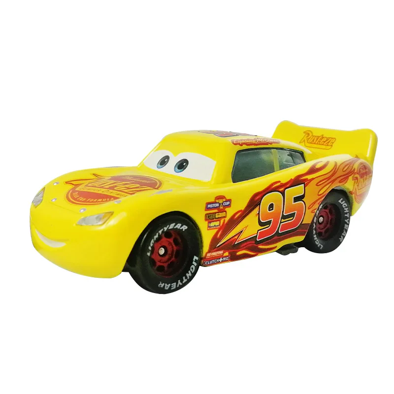 New No.95 Disney Pixar Cars Metal Mater collect Car 2 3 Lightning McQueen Mini racing tow model Diecast Alloy Child boy Toy Gift