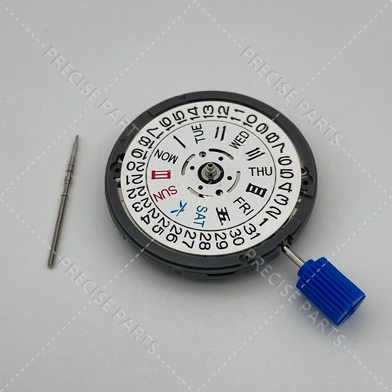 Automatic Watch Movement NH36A Japanese Movement Replacement Kit NH36 3.8 o'clock Date Crown White High Precision ﻿