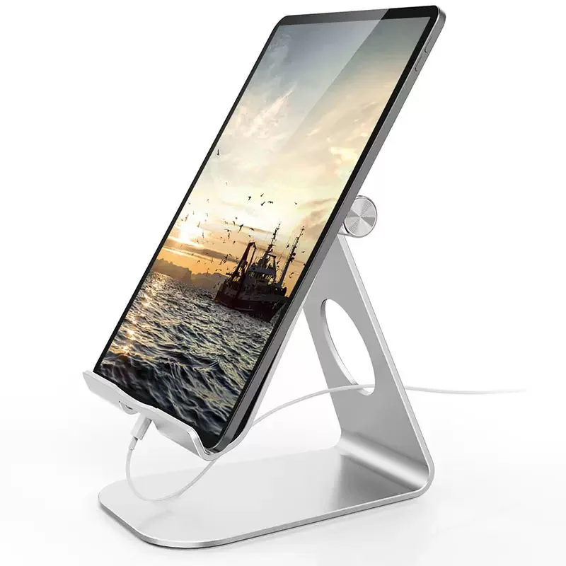

Tablet Stand, Adjustable Tablet Holder Desktop Stand Dock Holder Compatible with 4-13" Tablets Such as iPad, Kindle, Tab, iPhone