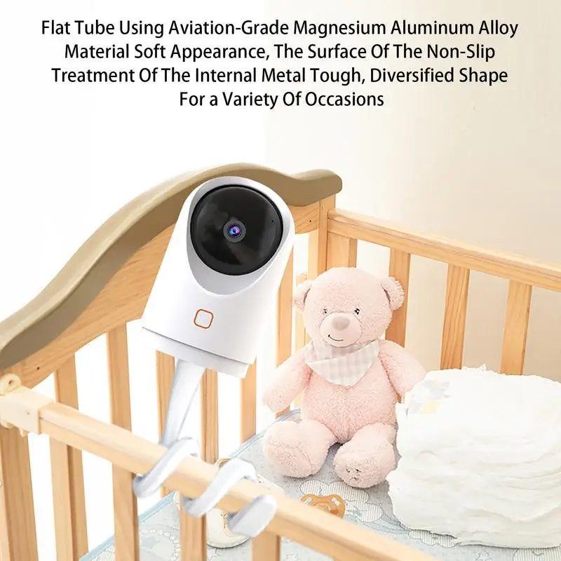 赤ちゃんのモニター用の柔軟なツイストマウント,セキュリティカメラ,カメラ,ドリルなし,多用途,離乳食用