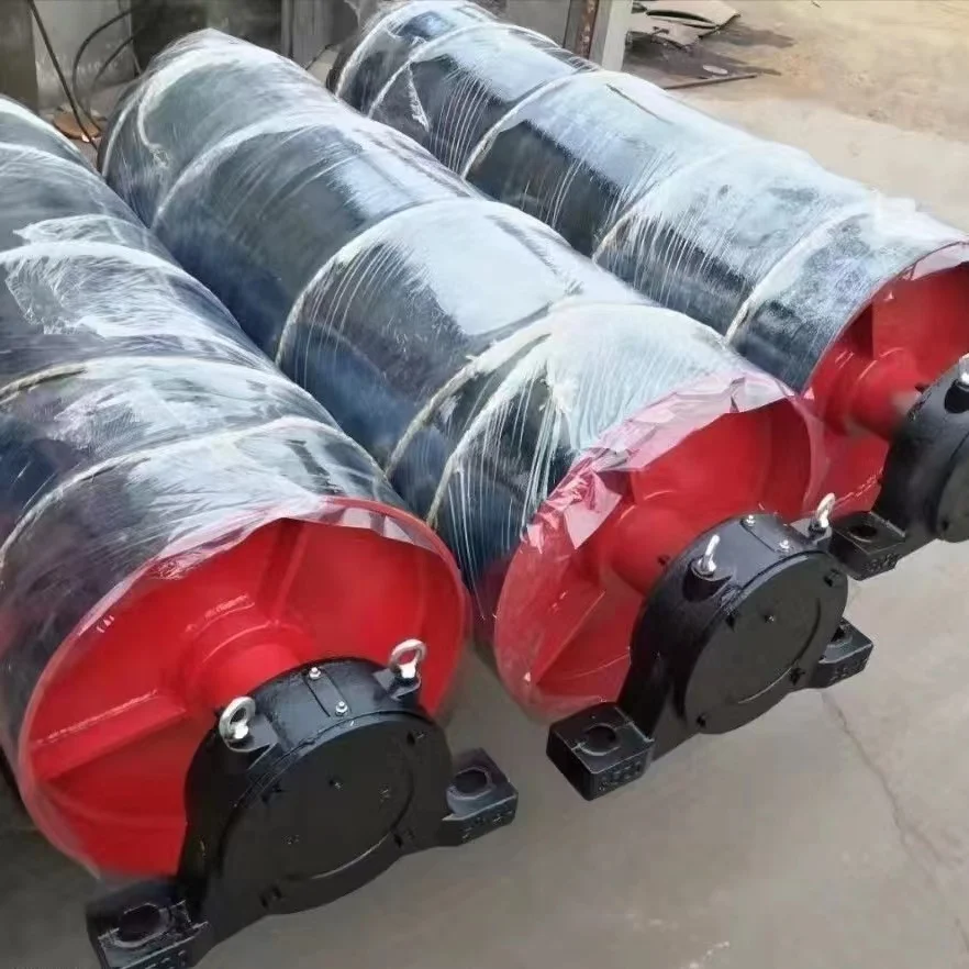 

Conveyor Roller Drive Roller Rubber Steel Material Handling Roller