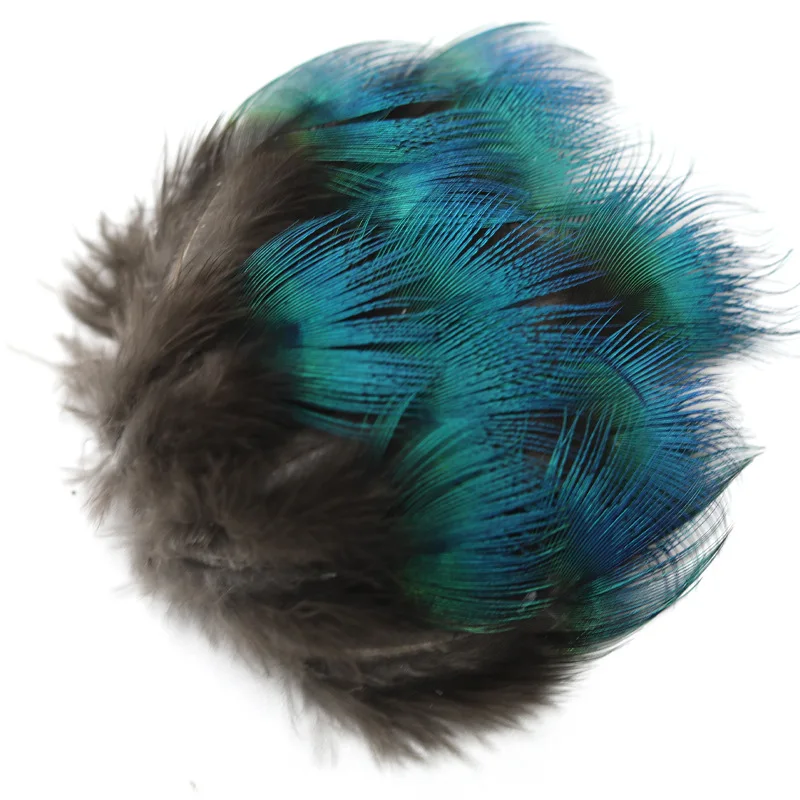 Wholesale Feather Peacock Blue Piece Diy Graduation Design Handmade Jewelry Accessories Clothing Decoration