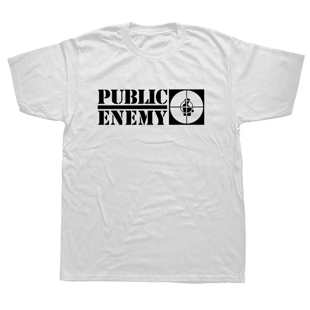 Fun Summer Style US Rap Team Public Enemy T Shirt Graphic Graphic Cotton T-shirt Music Short Sleeve Casual Hip Hop Tees image 2