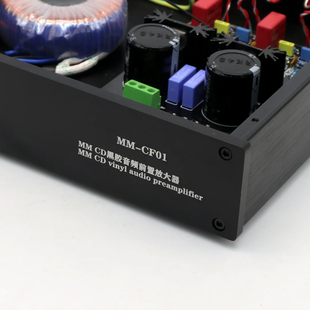 TIANCOOLKEI CF01 MM  CD vinyl record player Pre-amplifier Preamp Based On Dual Phono Preamplifier