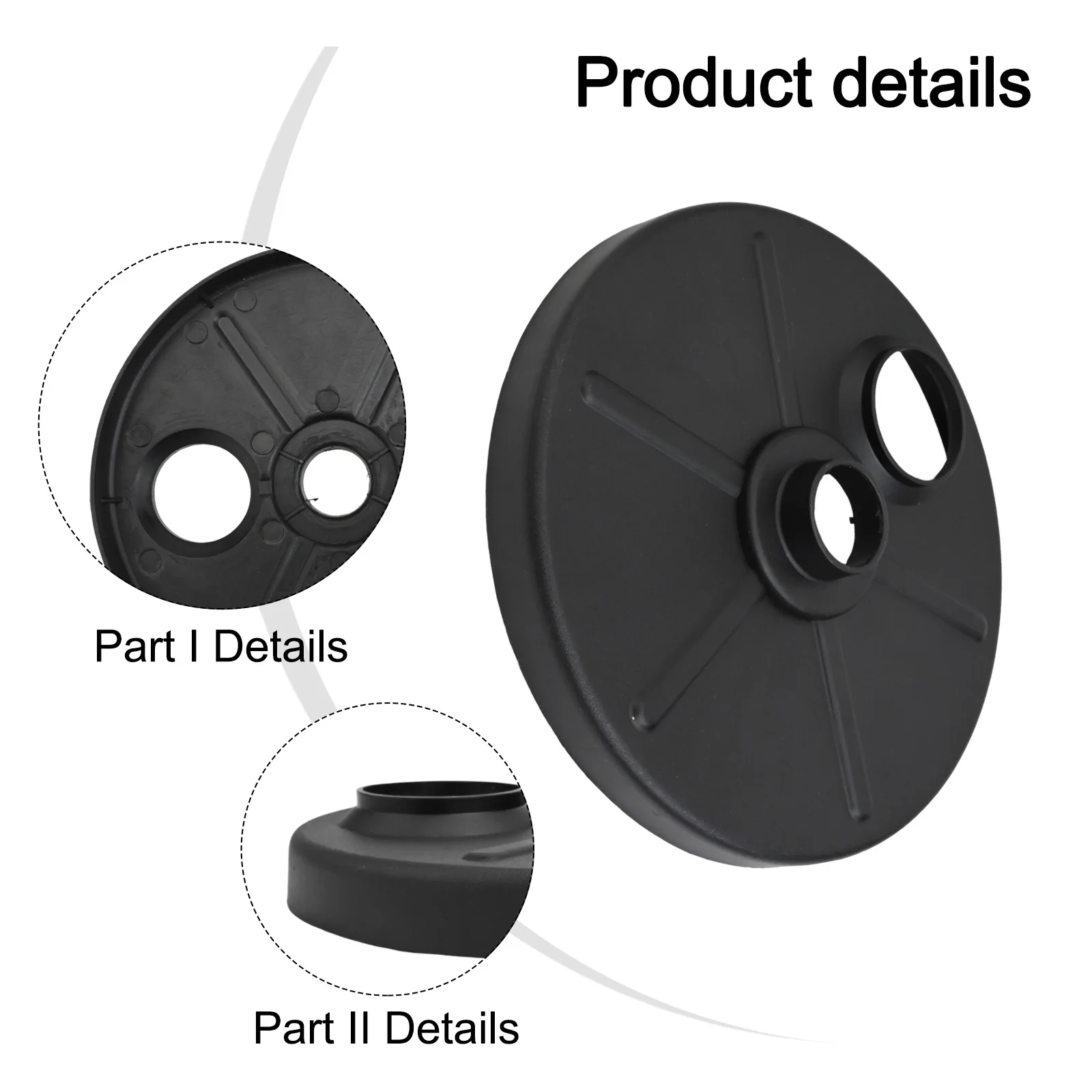 

Set of Two Lawn Mower Wheel Covers Compatible with Various Models Including UH675AWD to Enhance Equipment Longevity