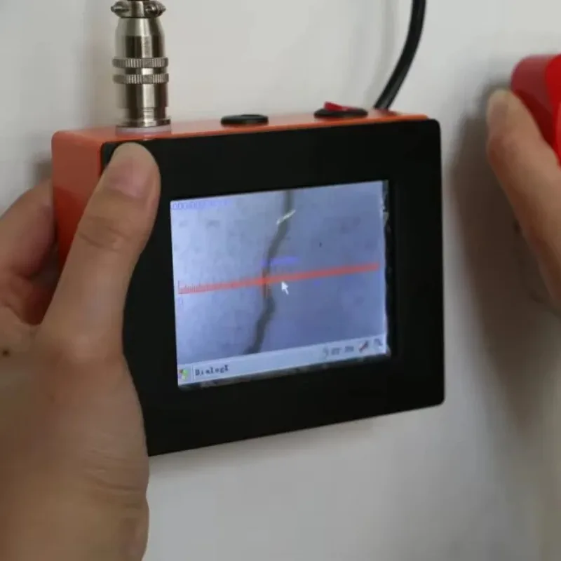 جهاز اختبار عرض شقوق الخرسانة الرقمي الأوتوماتيكي CK102 لقياس نفق طريق الجسر