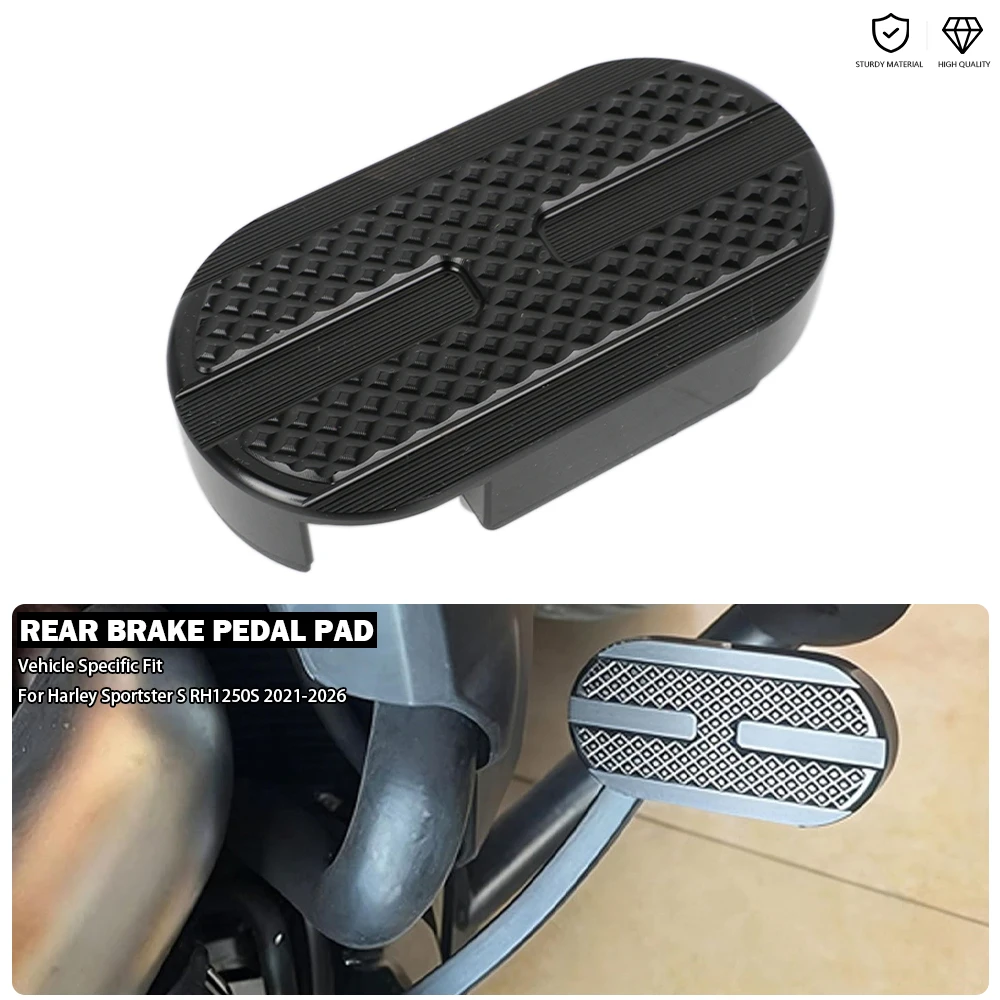 

Удлинитель педали заднего тормоза (черный) для Harley Sportster S RH1250S RH 1250 RH1250 OME 50600383 2021-2026