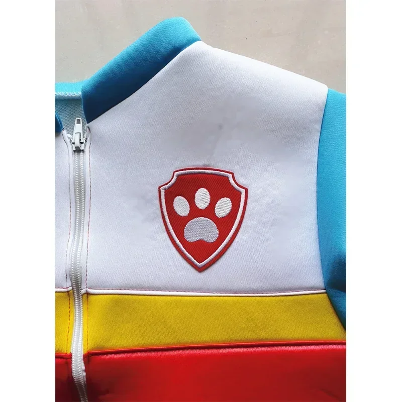 باو باترول ملابس الأولاد سترة كليب سترة تأثيري دورية الكلاب أنيمي الشكل رايدر هالوين حفلة لعب الأدوار زي الاطفال هدية #6