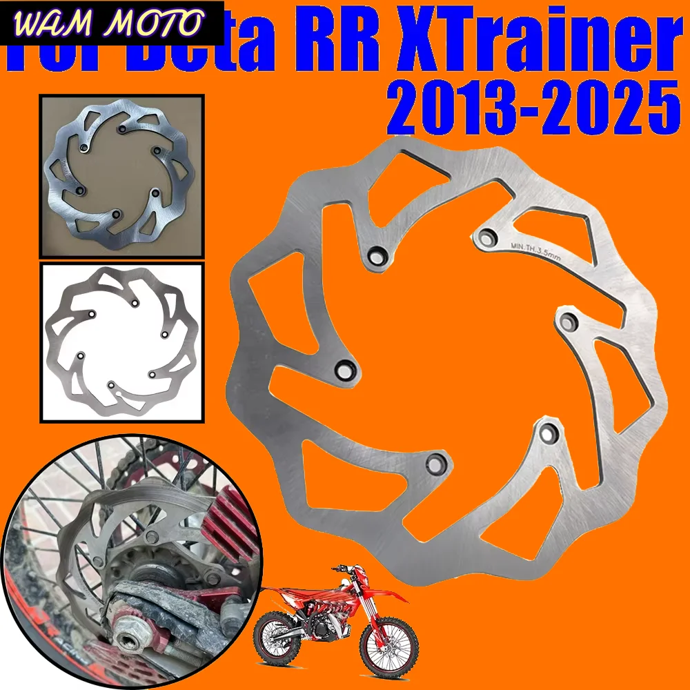 Motorcycle Front Rear Brake Disc Rotor For Beta X-trainer RR 125 200 250 300 350 390 430 450 498 260MM 240MM 220mm 2013 - 2025