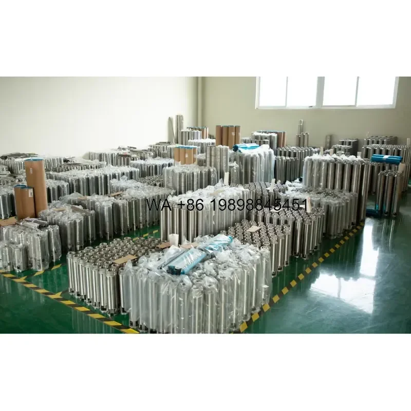 Wmwmnu for DC Deep Well Solar Submersible Water Pump 100m Lift High Efficiency Pump for Agriculture