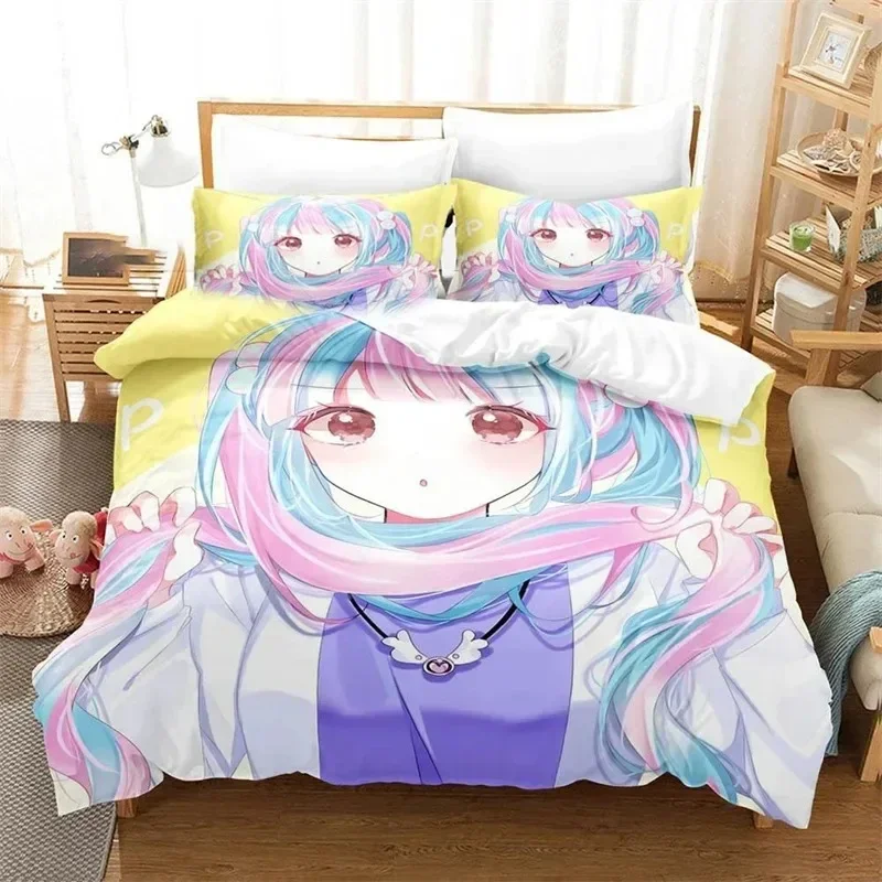 Raise A Suilen Reona Nyubara 3D NEW Duvet Cover Pillowcase Bedding Set Adult Boy Bedroom Decoration Children Single Double Large