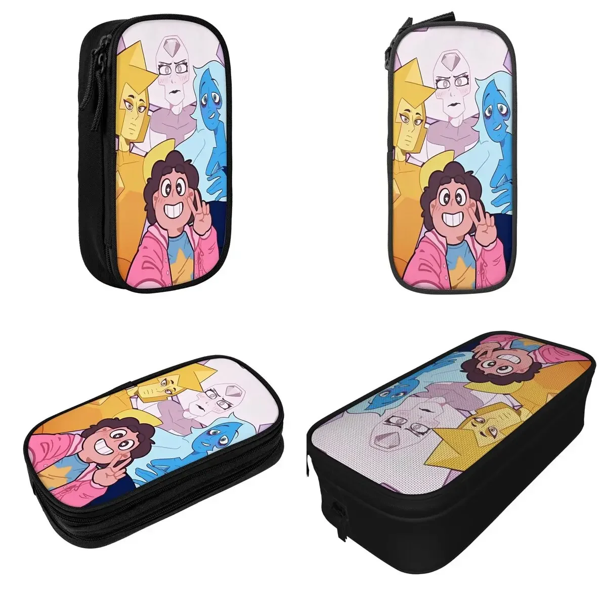 

Steven Universe Cartoon Pencil Case Fun Pen Box Bags Student Large Storage School Supplies Cosmetic Pencilcases