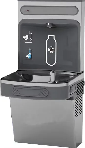 KM35-2 Stainless Steel Commercial Drinking Fountain Wall Mounted Water Cooler Direct Water Dispenser for Home/Hotel/School view 4