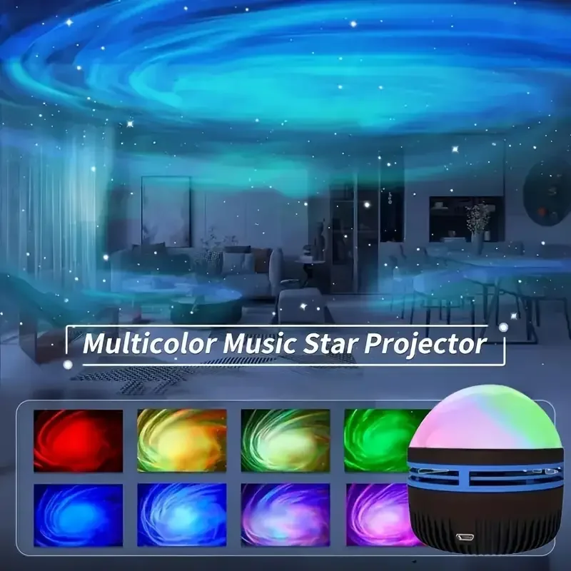 Galaxy Light Projector with  Light Effects Night Lights LED Star Projector for Bedroom Nebula Lamp, Remote Control for Parties