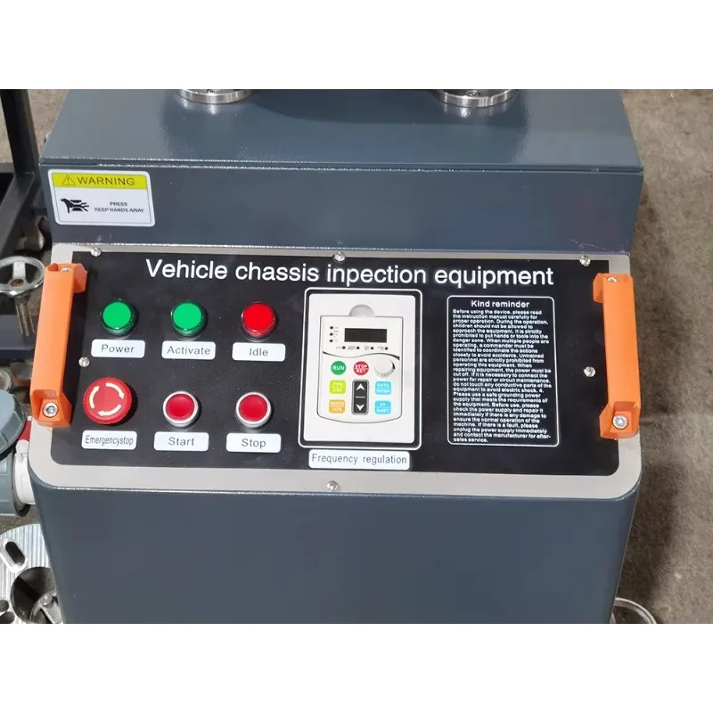 Heavy Duty Factory Direct Car Chassis Road Simulator Abnormal Noise Diagnosis Equipment With Rotation Function