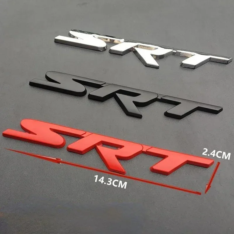 Emblema para Carrocería, Adhesivo Decorativo para Maletero, para Dodge SRT Durango Ram 1500 Charger Viper Challenger Caliber