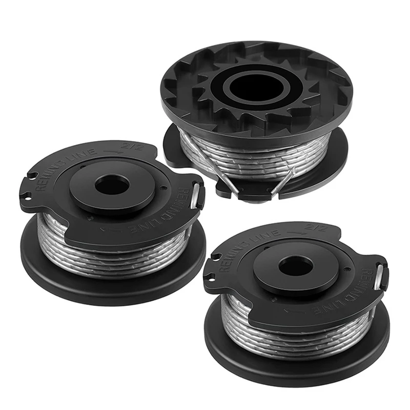 3 Pack String Trimmer F016800569 linea di bobine con coperchio della bobina muslimah per Easy Grass Cut ART 23SL 26SL